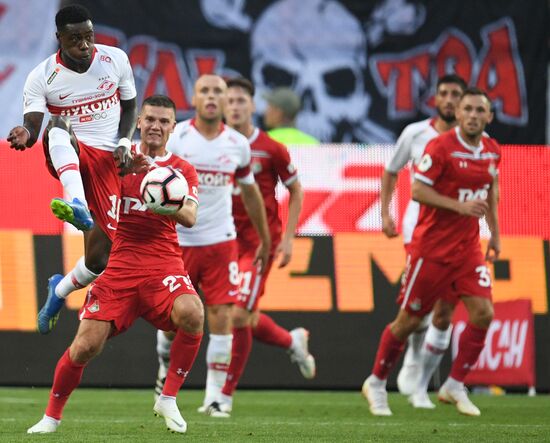 Football. Russian Premier League. Lokomotiv vs. Spartak