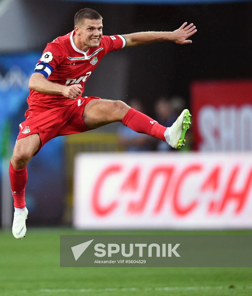 Football. Russian Premier League. Lokomotiv vs. Spartak