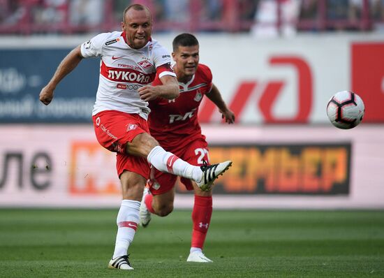 Football. Russian Premier League. Lokomotiv vs. Spartak