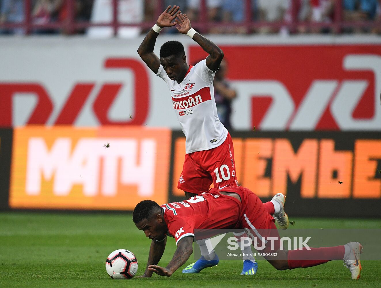 Football. Russian Premier League. Lokomotiv vs. Spartak
