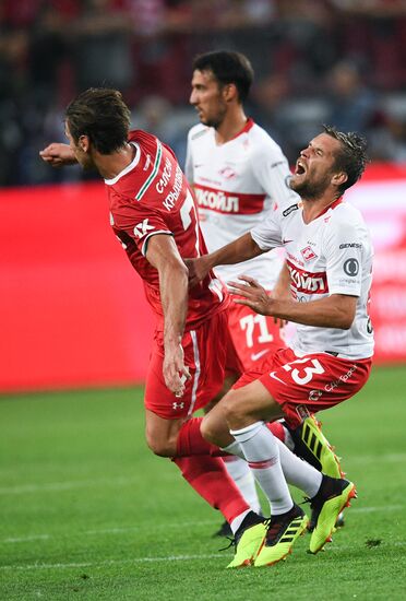 Football. Russian Premier League. Lokomotiv vs. Spartak
