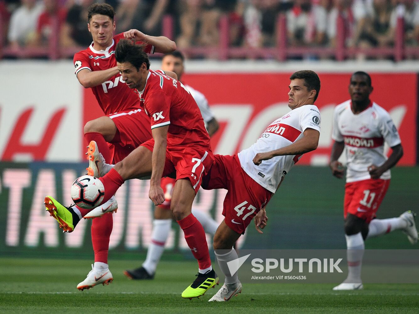 Football. Russian Premier League. Lokomotiv vs. Spartak