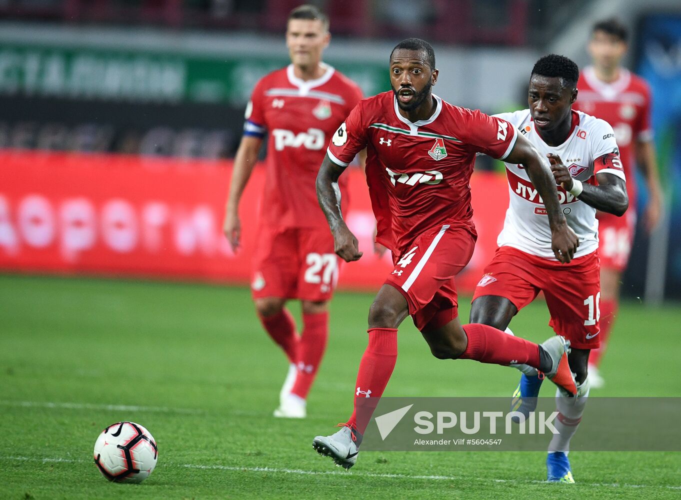 Football. Russian Premier League. Lokomotiv vs. Spartak