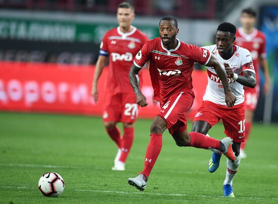 Football. Russian Premier League. Lokomotiv vs. Spartak