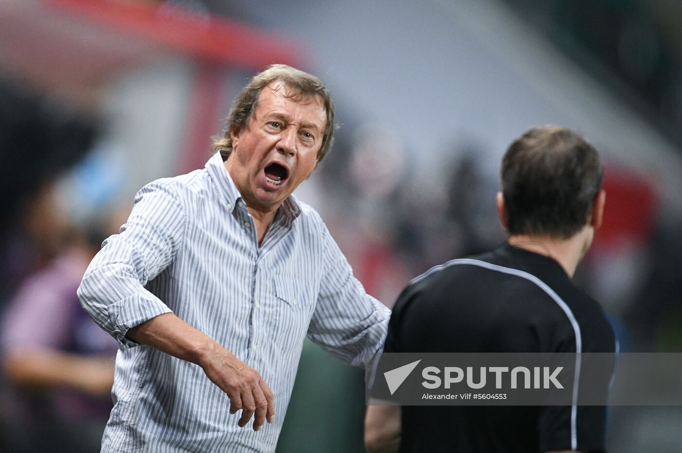 Football. Russian Premier League. Lokomotiv vs. Spartak