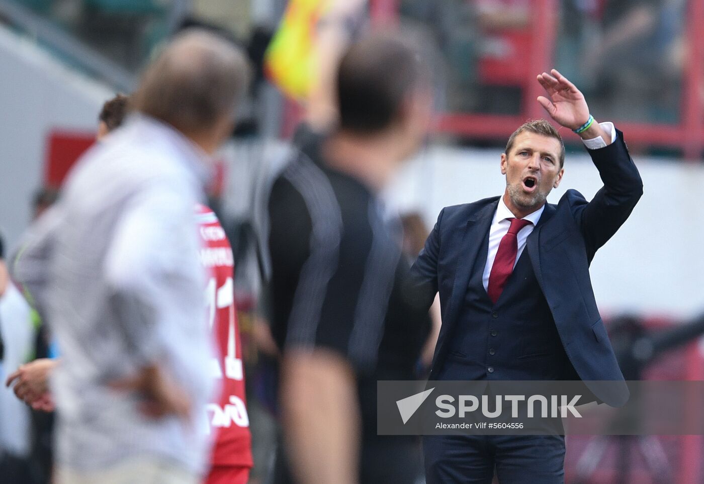Football. Russian Premier League. Lokomotiv vs. Spartak