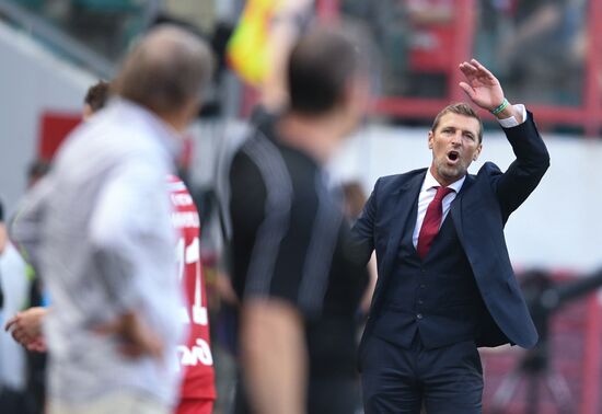 Football. Russian Premier League. Lokomotiv vs. Spartak