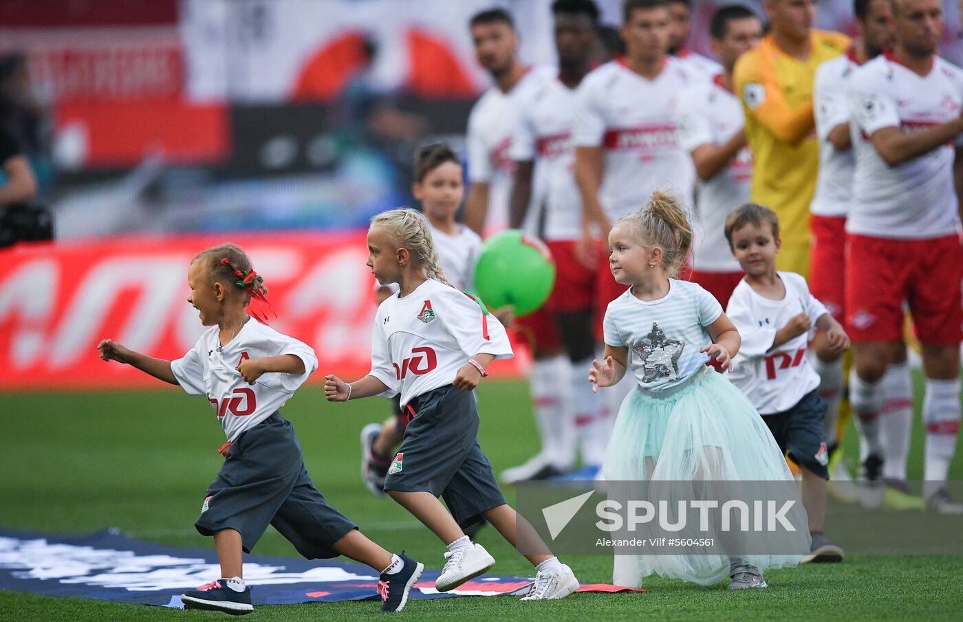 Football. Russian Premier League. Lokomotiv vs. Spartak
