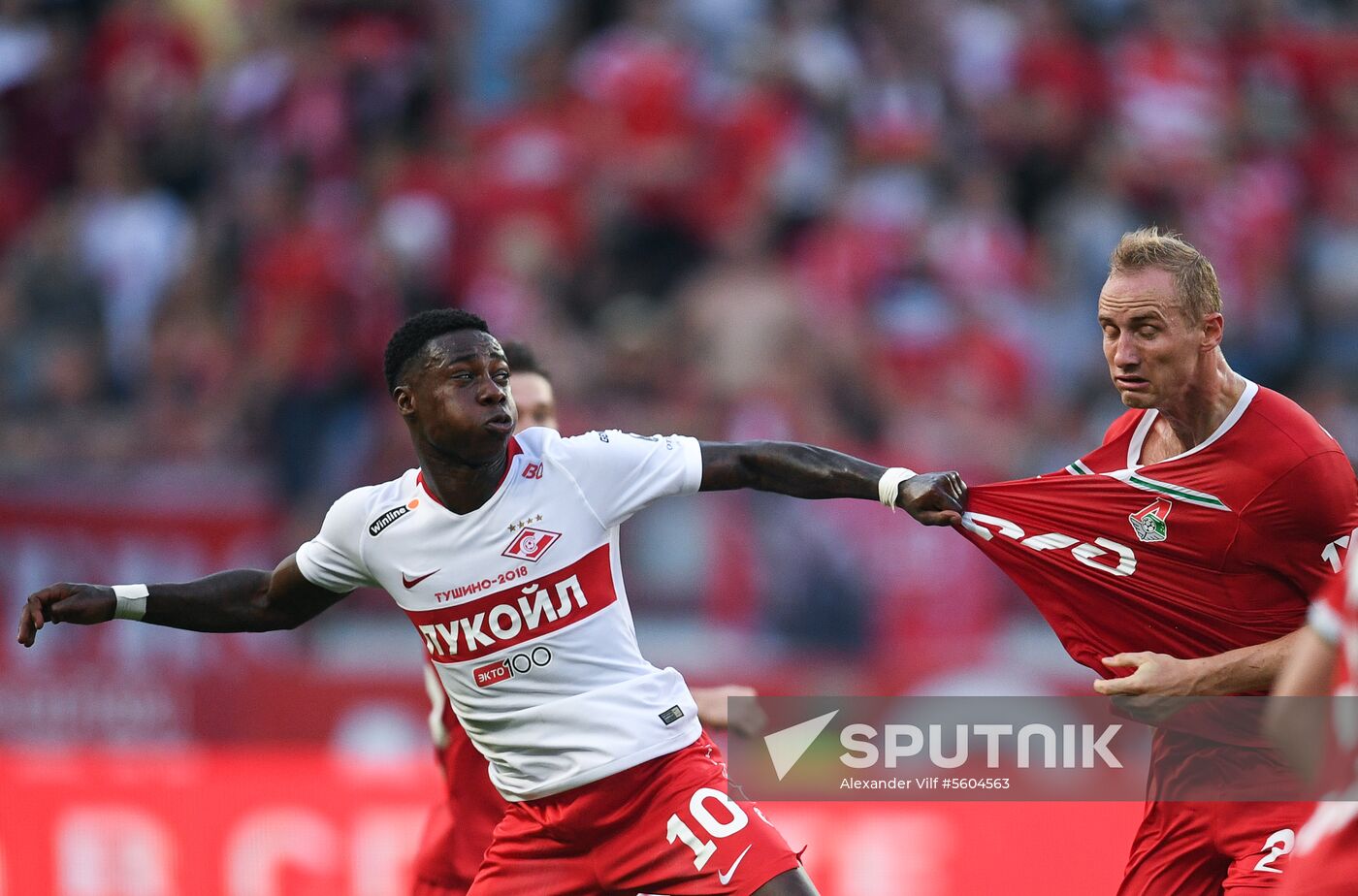 Football. Russian Premier League. Lokomotiv vs. Spartak