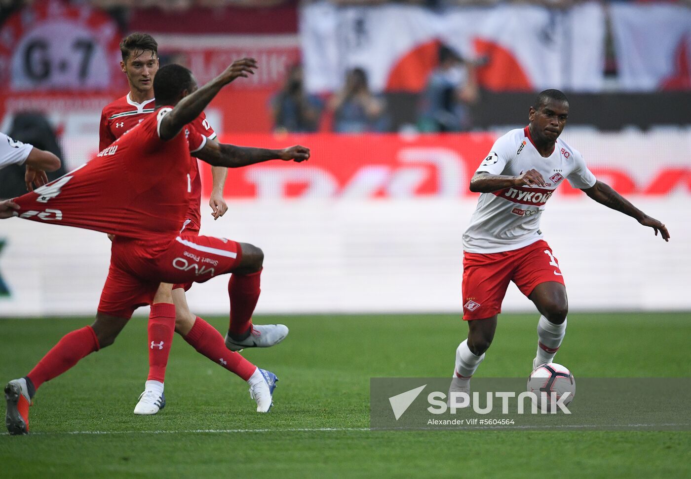 Football. Russian Premier League. Lokomotiv vs. Spartak