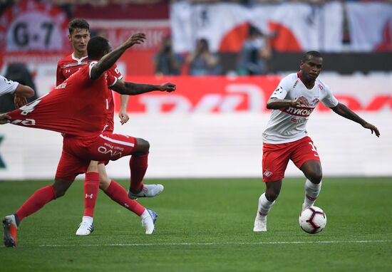 Football. Russian Premier League. Lokomotiv vs. Spartak