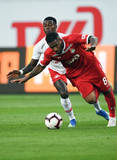 Football. Russian Premier League. Lokomotiv vs. Spartak