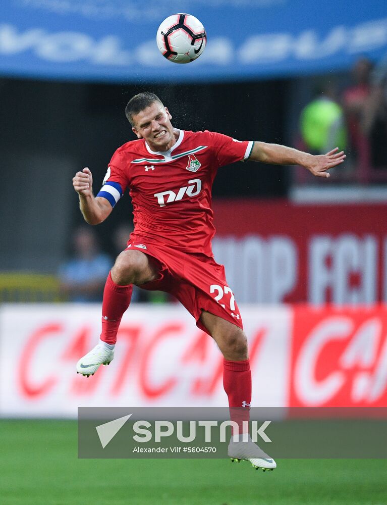 Football. Russian Premier League. Lokomotiv vs. Spartak