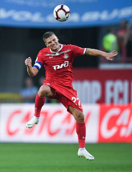 Football. Russian Premier League. Lokomotiv vs. Spartak