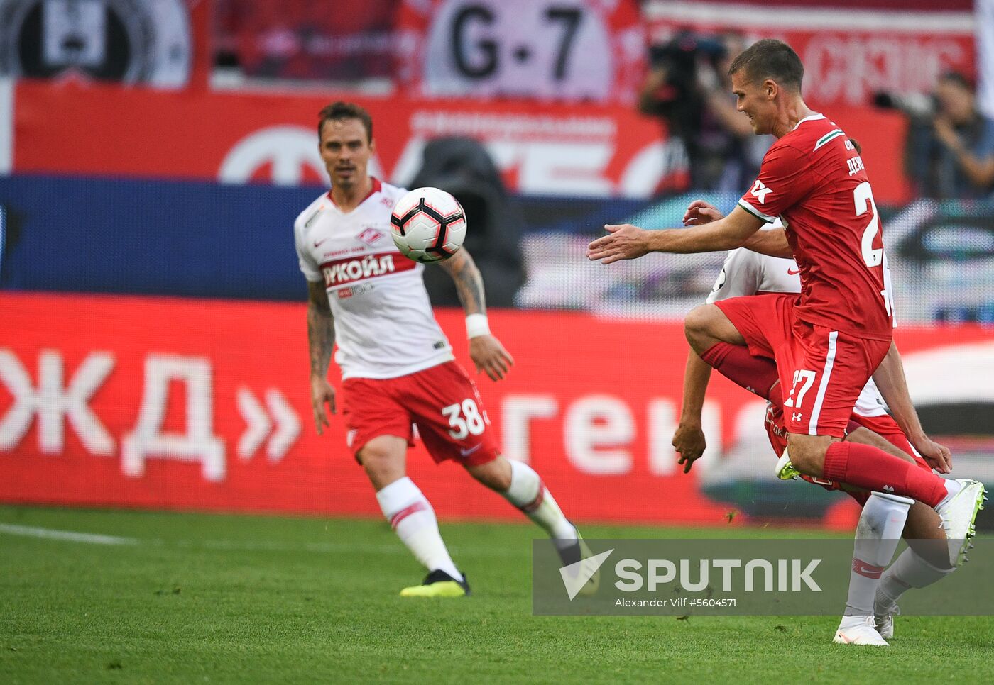Football. Russian Premier League. Lokomotiv vs. Spartak