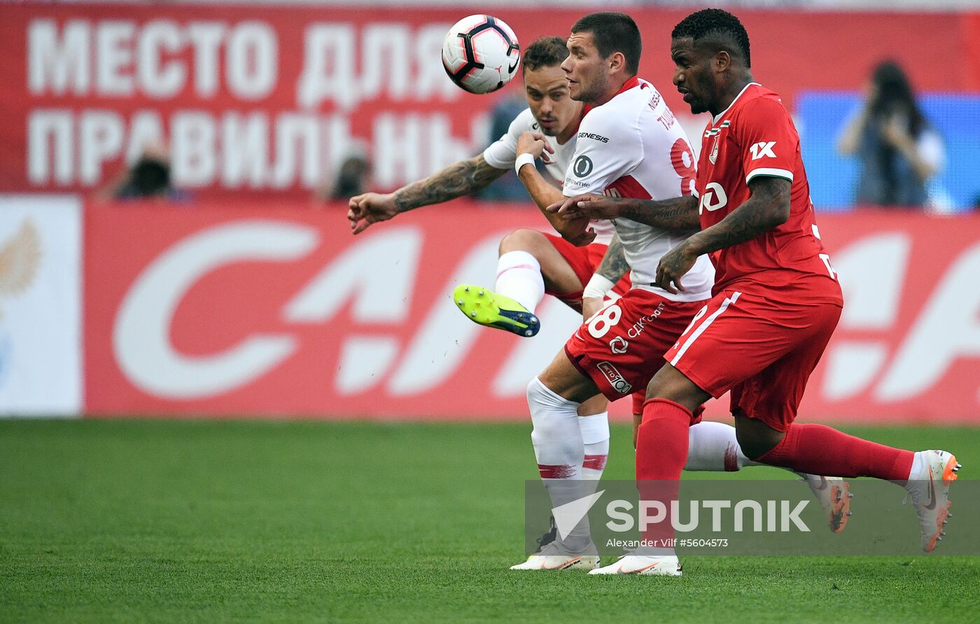 Football. Russian Premier League. Lokomotiv vs. Spartak