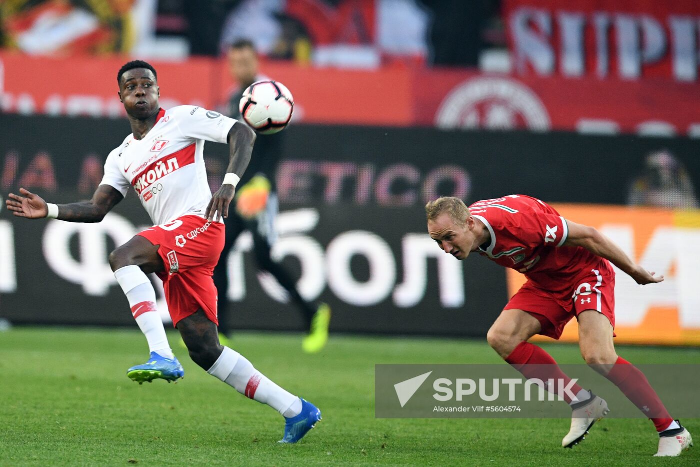 Football. Russian Premier League. Lokomotiv vs. Spartak