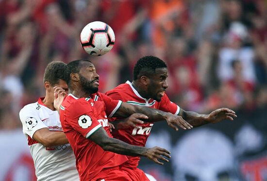 Football. Russian Premier League. Lokomotiv vs. Spartak