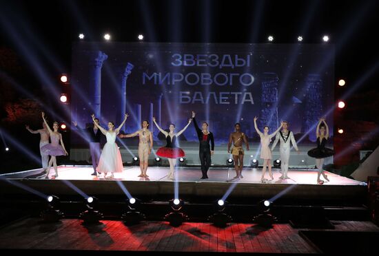 President Putin attends the opening gala of Opera in Chersonese festival