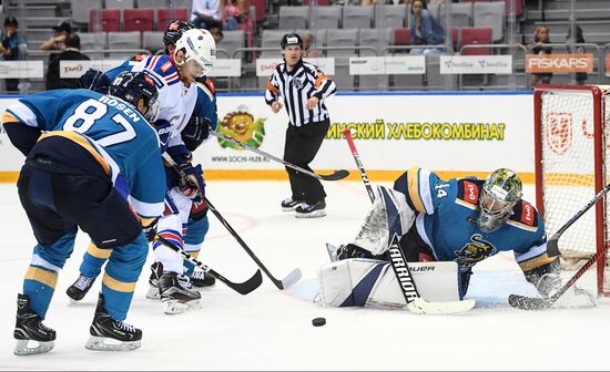 Ice hockey. Sochi Hockey Open. Sochi vs. SKA