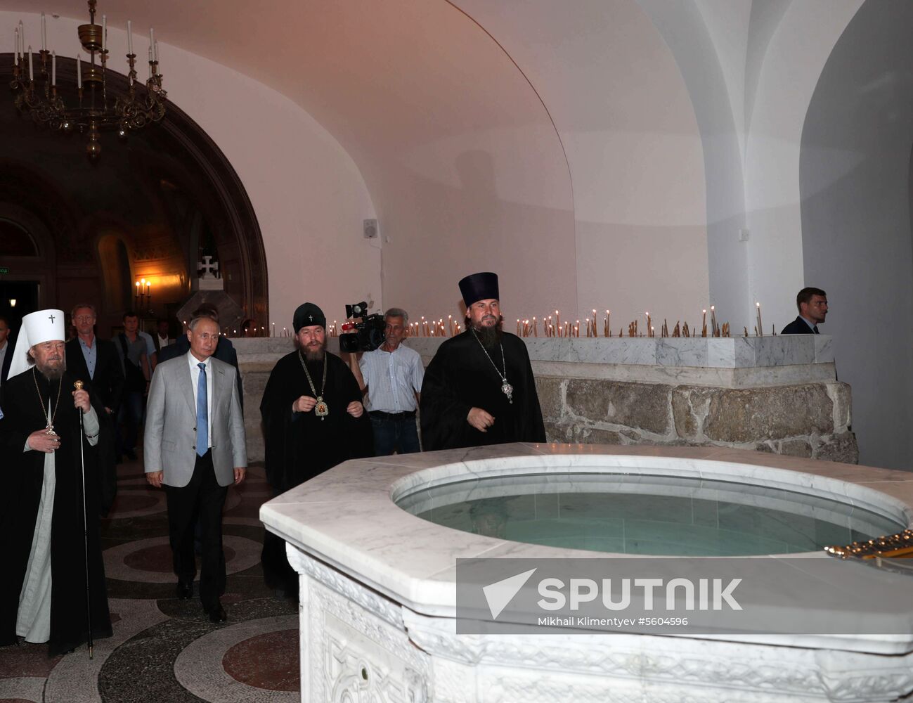 President Putin attends the opening gala of Opera in Chersonese festival