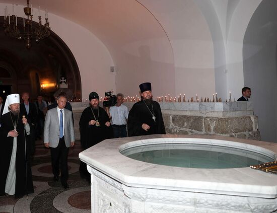 President Putin attends the opening gala of Opera in Chersonese festival