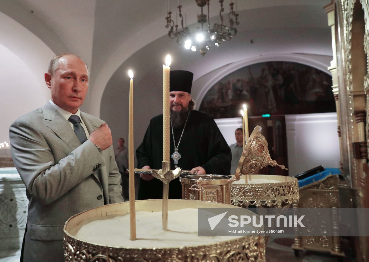 President Putin attends the opening gala of Opera in Chersonese festival