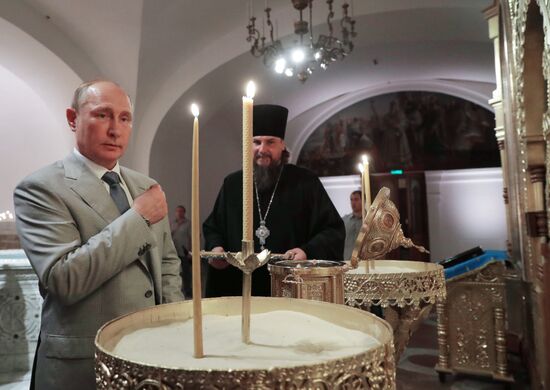 President Putin attends the opening gala of Opera in Chersonese festival