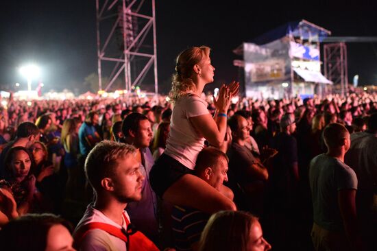 ZBFest music festival in Balaklava