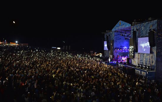 ZBFest music festival in Balaklava