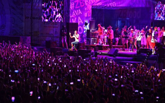 ZBFest music festival in Balaklava