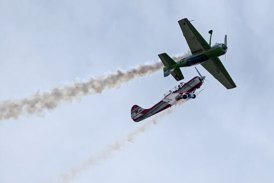 The Victory Is Where We Are aviation festival in Novosibirsk Region