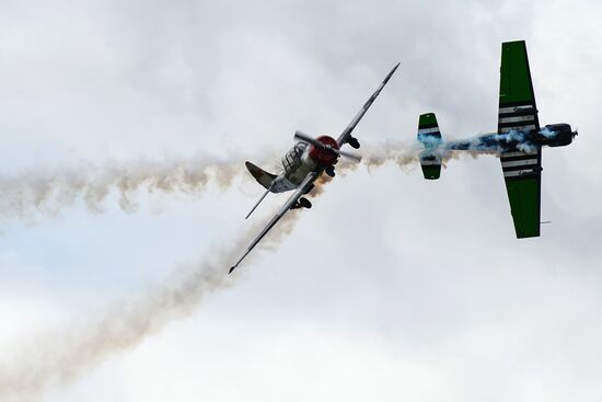 The Victory Is Where We Are aviation festival in Novosibirsk Region