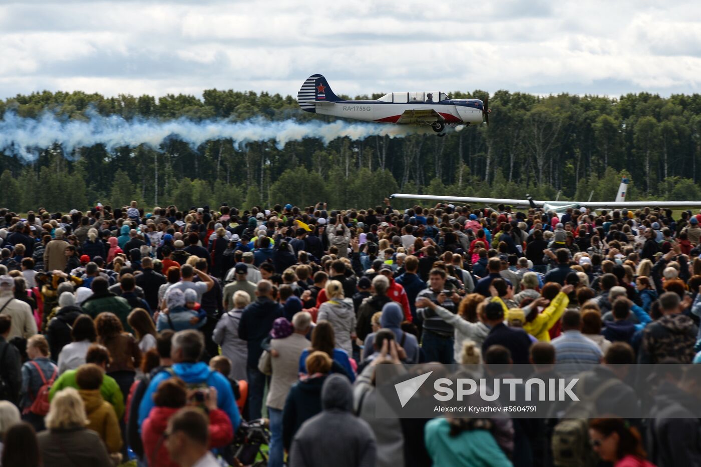 The Victory Is Where We Are aviation festival in Novosibirsk Region