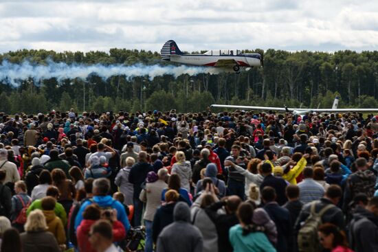 The Victory Is Where We Are aviation festival in Novosibirsk Region
