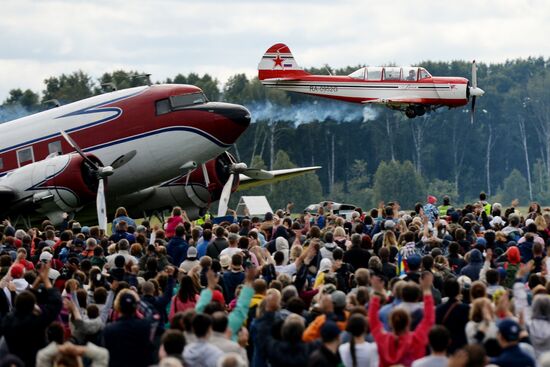 The Victory Is Where We Are aviation festival in Novosibirsk Region