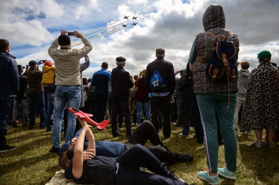 The Victory Is Where We Are aviation festival in Novosibirsk Region