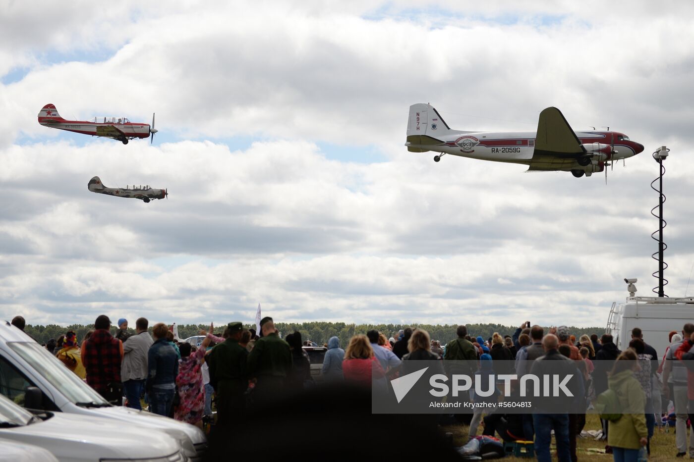 The Victory Is Where We Are aviation festival in Novosibirsk Region