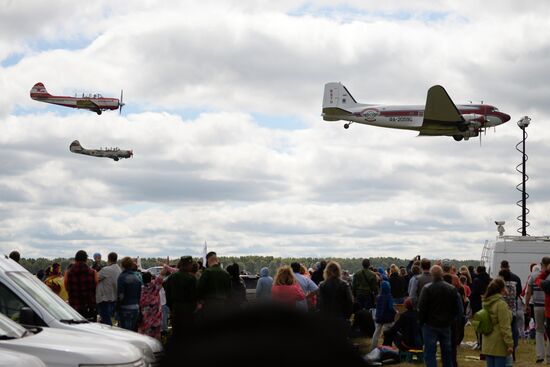 The Victory Is Where We Are aviation festival in Novosibirsk Region