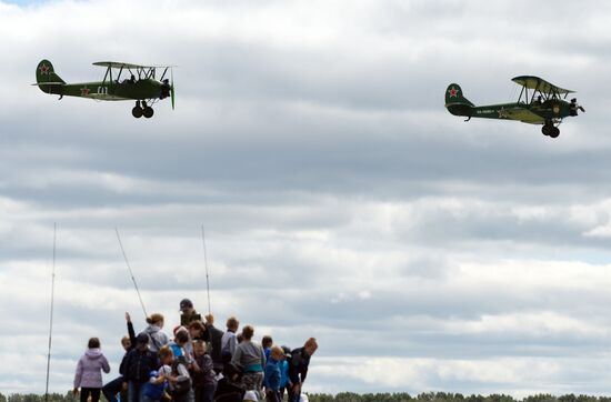The Victory Is Where We Are aviation festival in Novosibirsk Region