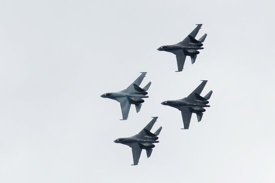 The Victory Is Where We Are aviation festival in Novosibirsk Region