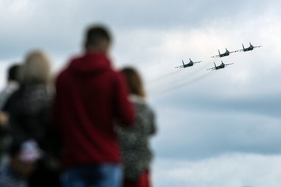 The Victory Is Where We Are aviation festival in Novosibirsk Region