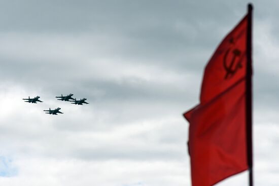 The Victory Is Where We Are aviation festival in Novosibirsk Region