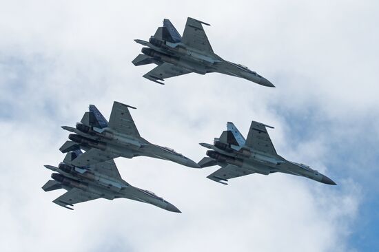 The Victory Is Where We Are aviation festival in Novosibirsk Region