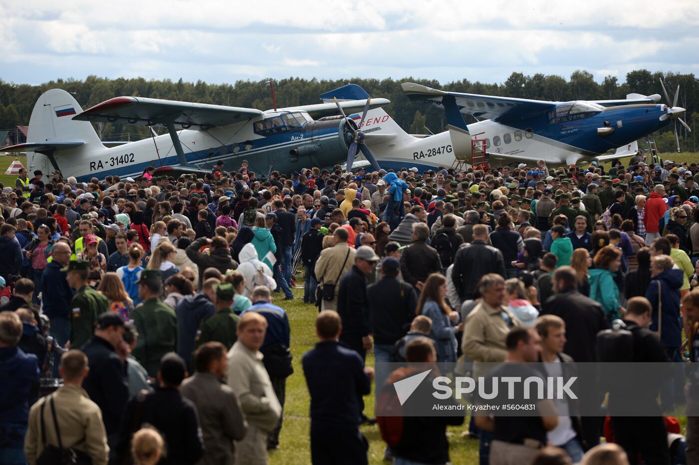 The Victory Is Where We Are aviation festival in Novosibirsk Region