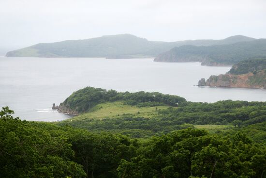 Putyatin Island in Primorye Territory