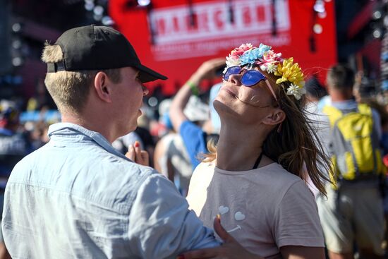 Nashestviye music festival closes in Tver Region