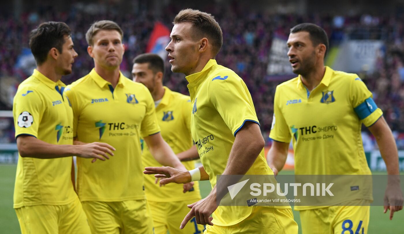 Football. Russian Premier League. CSKA vs. Rostov