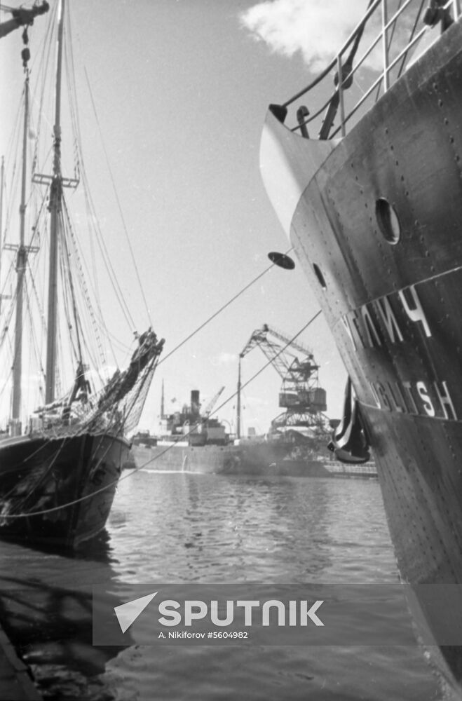 Tallin sea port