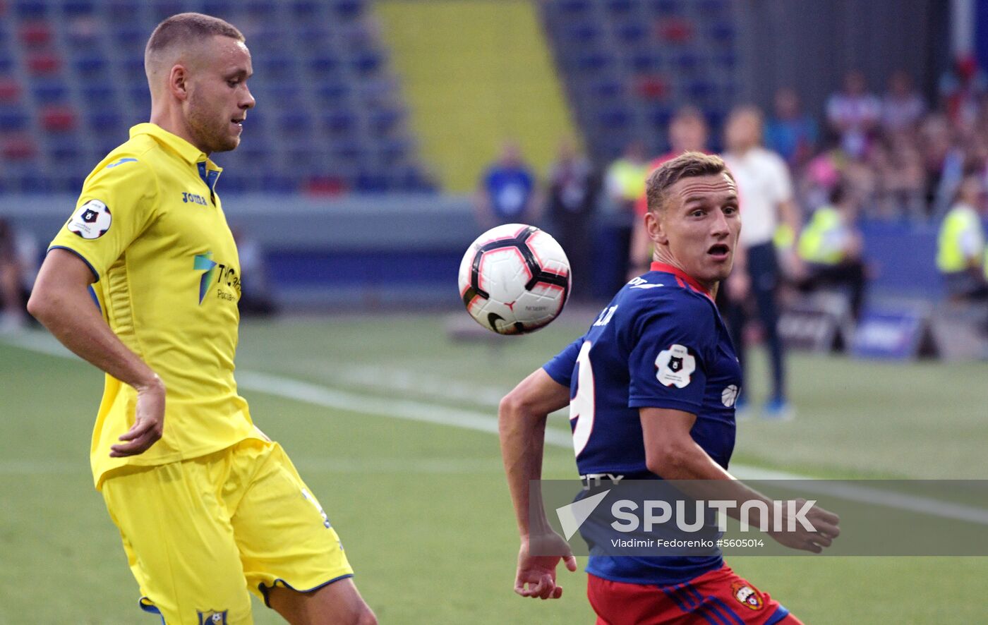 Football. Russian Premier League. CSKA vs. Rostov